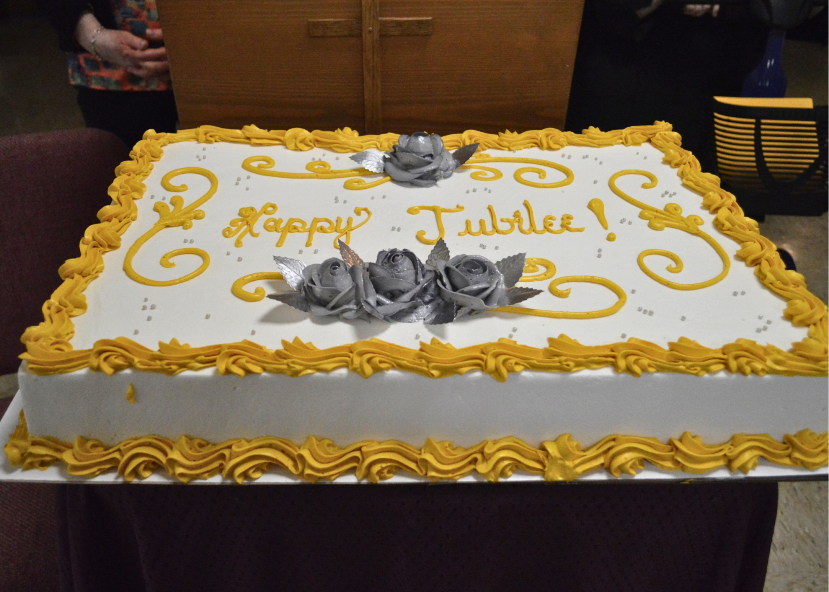 25th and 50th Jubilee Photos 2026 - Jubilee Main Dining Room Cake
