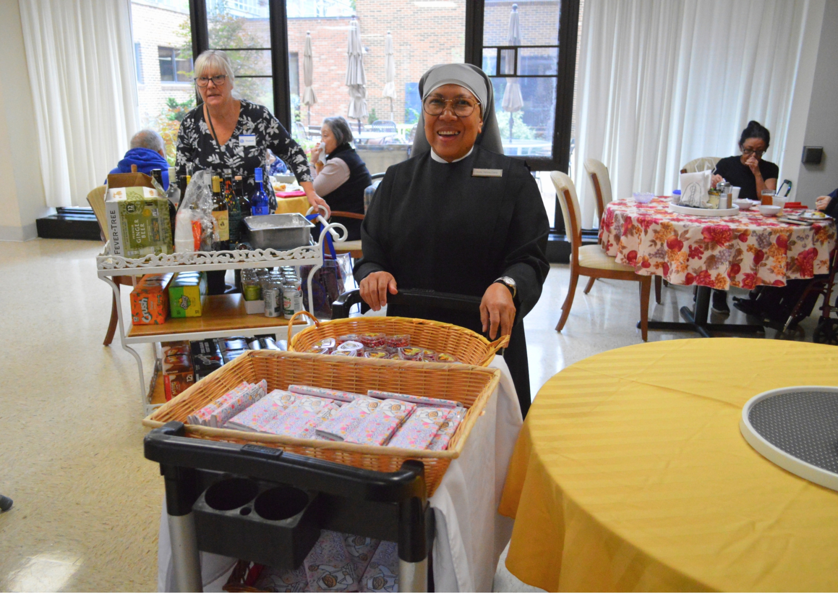 25th and 50th Jubilee Photos 2026 - Jubilee Main Dining Room Sister and Chocolate