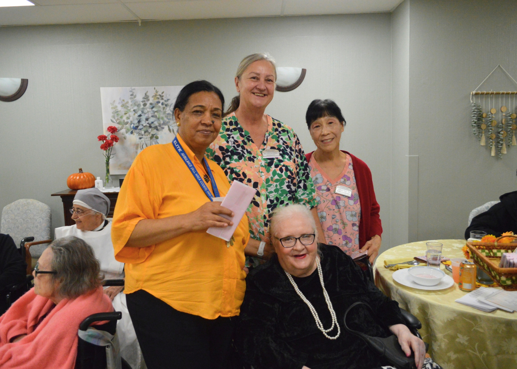 25th and 50th Jubilee Photos 2026 - Jubilee Small Dining Room Elsa Melissa Pam and Hong