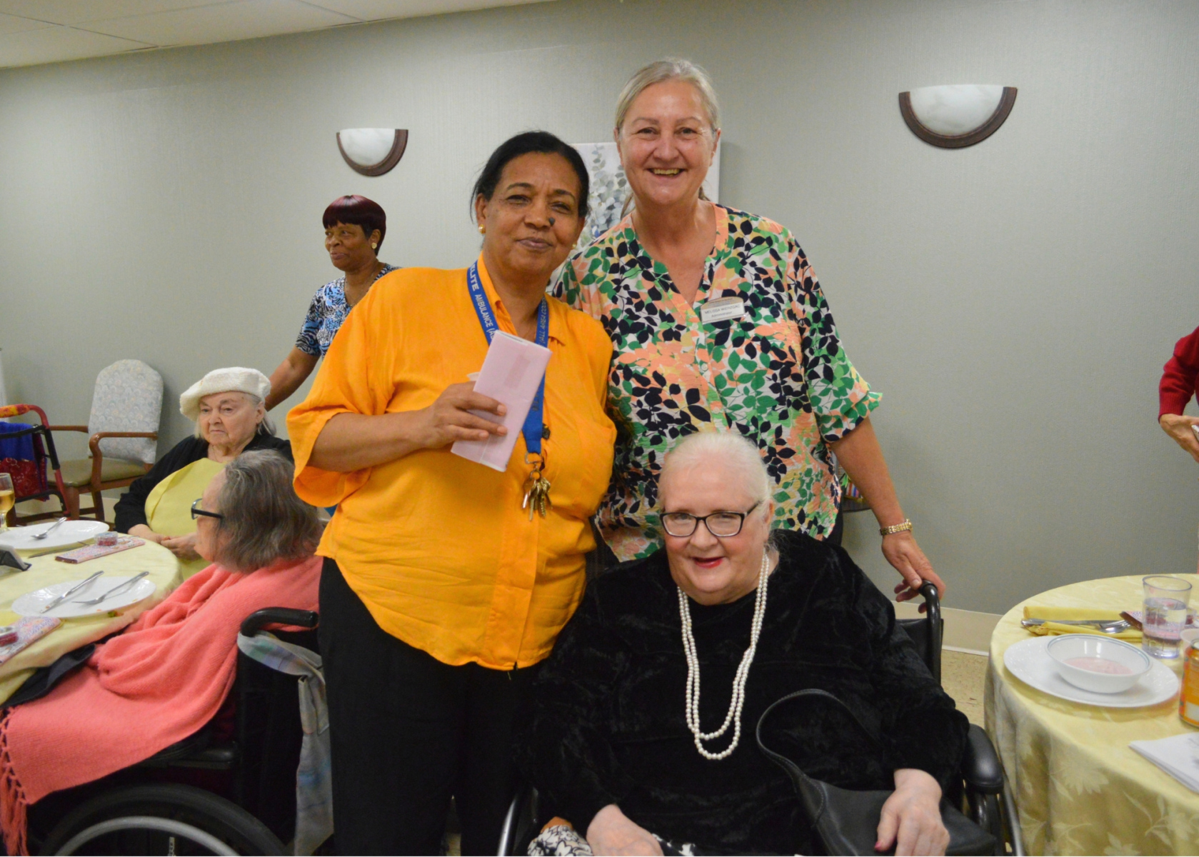 25th and 50th Jubilee Photos 2026 - Jubilee Small Dining Room Elsa Melissa and Pam