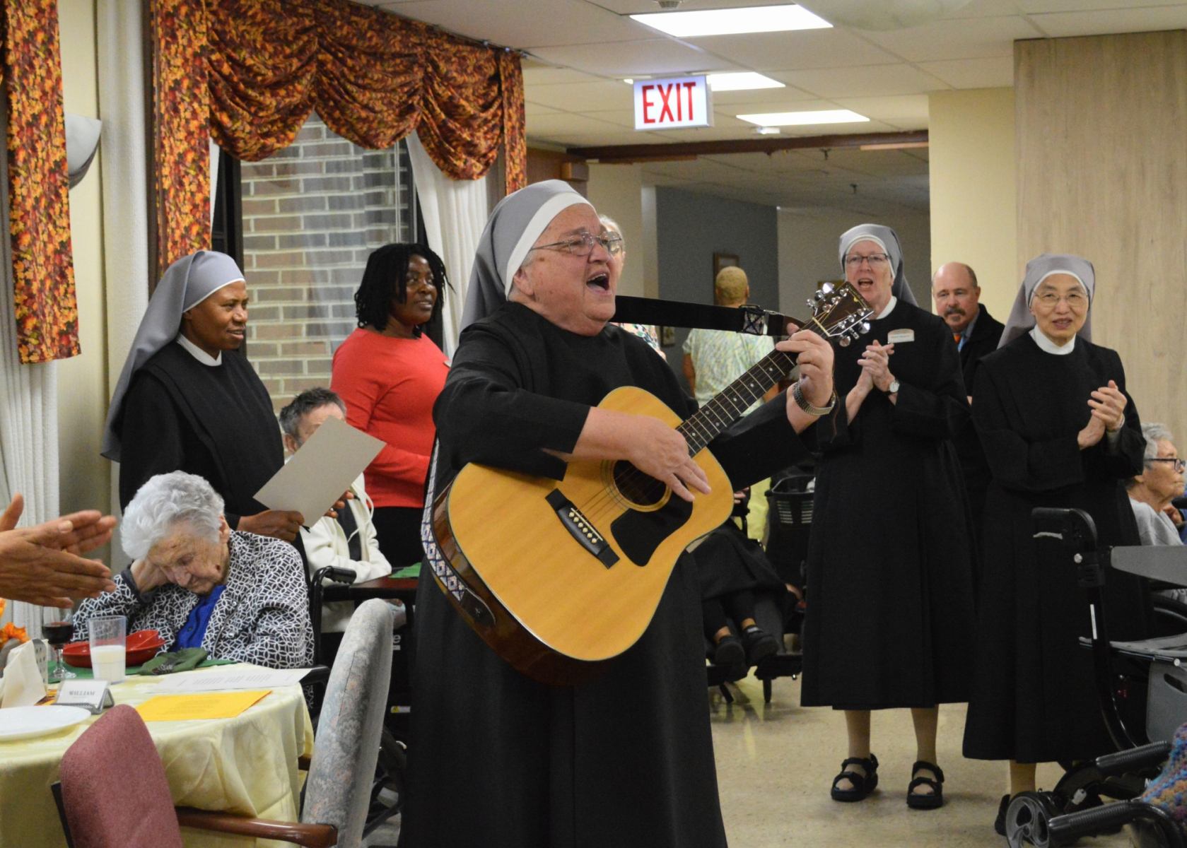 25th and 50th Jubilee Photos 2026 - Jubilee Small Dining Room Singing 2