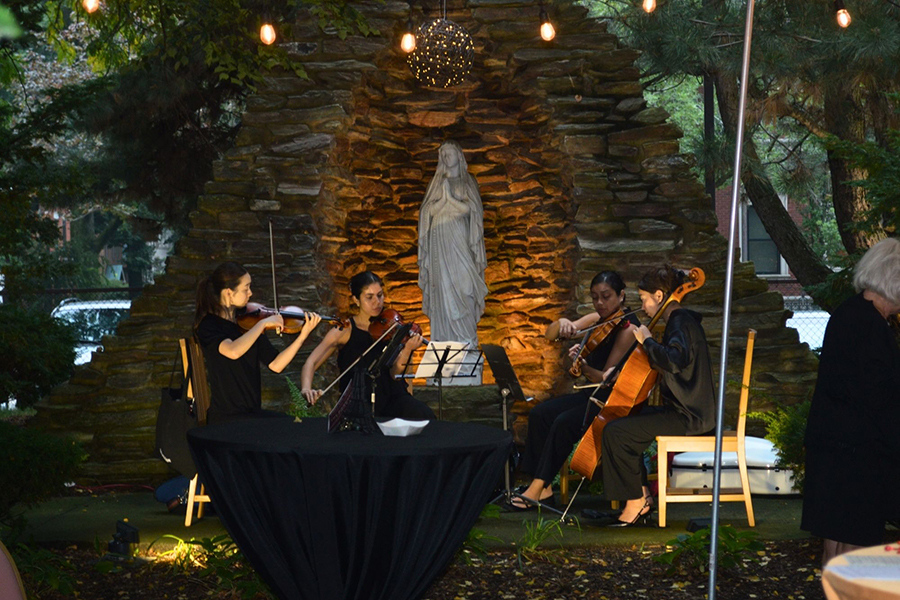 CSM Wine Tasting 2026 Photos - DePaul String Quartet 2