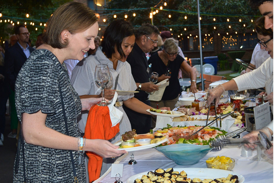 CSM Wine Tasting 2026 Photos - Food Station 4