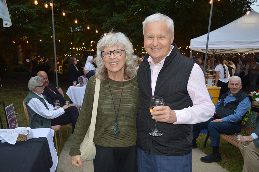 CSM Wine Tasting 2026 Photos - Jerry and Friend