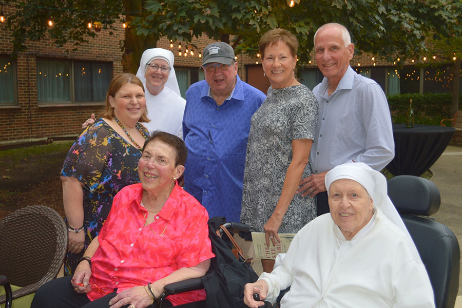 CSM Wine Tasting 2026 Photos - Mother, Sr. Mary Augustine and Bagel Bob's Crew