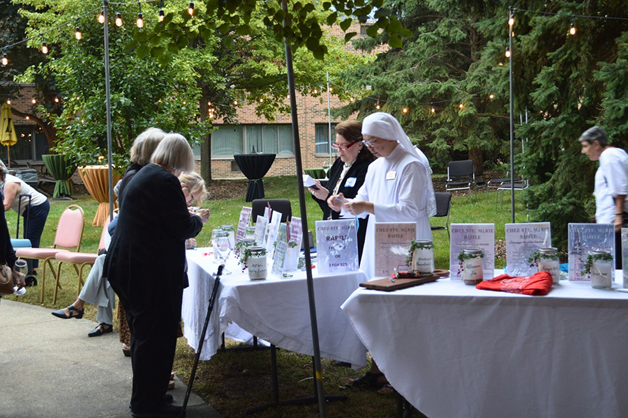 CSM Wine Tasting 2026 Photos - Raffle Table 1