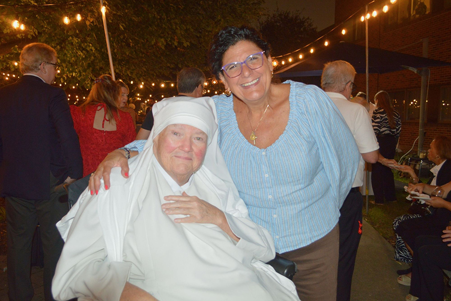 CSM Wine Tasting 2026 Photos - Sr Ann and Joyce